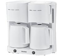 Severin KA 9314 Cafetière blanc Nombre de tasse=16 verseuse thermofuge