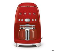 Cafetière filtre SMEG 10 tasses 1050W rouge année 50 DCF02RDEU