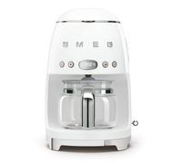 SMEG - Cafetière filtre programmable Smeg DCF02WHEU blanc + offre cadeaux - Programmable (Timer)