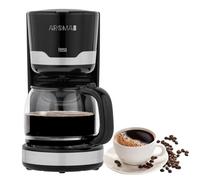 Cafetière Filtre Teesa Aroma 100 | 1,5 Litre | Verseuse en Verre | Filtre Permanent Nylon | Système Anti-gouttes