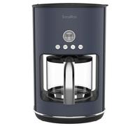 Terraillon Cafetière filtre New Moon – 1080 W – Programmable 24h – Maintien au chaud – Bleu nuit