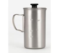 Cafetière française Snow Peak Titanium gris
