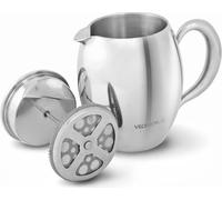 VeoHome Cafetière et Théière à Piston incassable à double paroi, conserve la chaleur et évite les risques de brûlures !