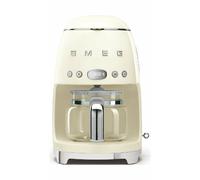 Cafetière Goutte à Goutte Smeg Dcf02creu 1050 W Rétro 10 Tasses Crème Smeg