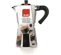 Ibili - Cafetière Express Bahia 14 Tasses, 700 ml, Aluminium