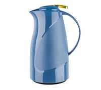 Cafetière Isotherme Pour Liquides Chauds Sous Vide 1,6 L/56 Oz Cafetière Isotherme Avec Bouton-poussoir Sur Le Couvercle Garde Le Café Chaud Pendant 24 Heures(Blauw)