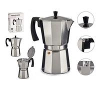 BigBuy Home Cafetière italienne 12 tasses aluminium