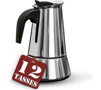 Cafetière Italienne 12 Tasses Outdoor Camping-Car Camion Van Gaz Electrique