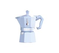Cafetière Italienne 3 Tasses Bleu Pastel - Moka Exclusive Bialetti
