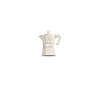 Cafetière italienne 3 tasses crème 0009059