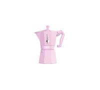 Bialetti Cafetière italienne MOKA Exclusive 3 tasses Aluminium Rose pastel