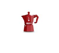 Cafetière Italienne 3 Tasses Rouge - 0009055