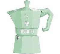 Bialetti Cafetière italienne Moka Exclusive 3 tasses Vert pastel