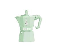 Cafetière Italienne 3 Tasses Vert Pastel - Moka Exclusive Bialetti