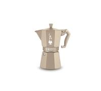 Cafetière italienne - BIALETTI - Moka Octogonale - 6 tasses - Aluminium et acier - Beige