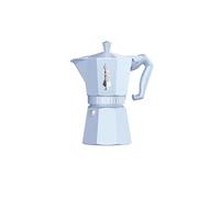 Bialetti Cafetière italienne Moka Exclusive 6 tasses Bleu pastel