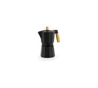 Cafetière italienne 6 tasses bois aluminium