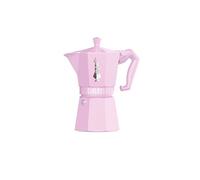 Bialetti Cafetière italienne Moka Exclusive 6 tasses Rose pastel