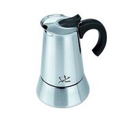 Cafetière Italienne, Acier Inoxydable, Argent, 13 cm