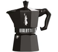 Cafetière Italienne - BIALETTI - MOKA Exclusive - 3 tasses - Noir - Aluminium - Design Vintage