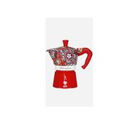 Cafetière italienne - Bialetti - Moka Express - 3 Tasses - Rouge - Compatible tous feux sauf induction