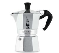 Cafetière italienne - BIALETTI - Moka Express - Tous feux sauf induction - 2 tasses - 90 ml - Inox