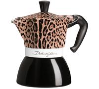 Bialetti - Cafetière Italienne Dont Induction Moka Dolce&Gabbanag Leopard - Capacité 4 Tasses
