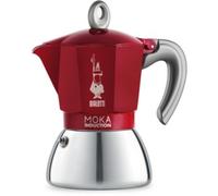 Cafetière italienne BIALETTI Moka induction 6 tasses RED
