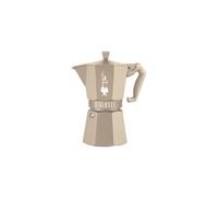 Cafetière italienne Bialetti Moka Octogonale 6 tasses 0009078 Beige compatible induction