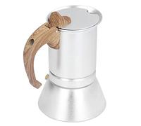 Cafetière Italienne, Cafetière Italienne en Métal Professionnel avec une Bonne Construction Moka Moka Pot pour Poêles à Induction, Poêles électriques, Fours électriques, Plaques de Cuisson à Gaz