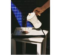 CREATE Cafetière italienne THERA MOKA RETRO Aluminium 9 tasses 450 ml Blanc cassé