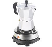 Cafetière italienne - Cucina Dimodena - 150 ml - Plaque de cuisson mobile - Compacte et facile à transporter