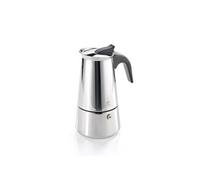 Cafetière Italienne Emilio 6 tasses - - Argent - Inox