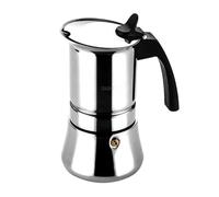 Cafetière Expresso Italienne Induction, Acier Inoxydable 6 Tasses de Café,, Etnica, , Argent