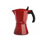 Jata Cafetière italienne HCAF2009 Aluminium 9 tasses Rouge