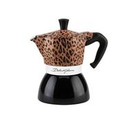 Bialetti - Cafetière Italienne Dont Induction Moka Dolce&Gabbanag Leopard - Capacité 4 Tasses