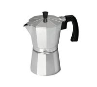 Jata Cafetière italienne CCA12 – Aluminium argent – 18,4 x 14,5 x 26,3 cm