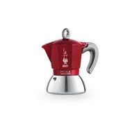 Cafetière italienne Moka induction 2 tasses rouge - - Rouge - Aluminium