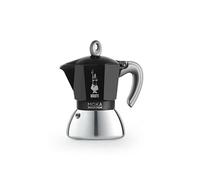 Cafetière italienne Moka induction 4 tasses noir - - Noir - Aluminium
