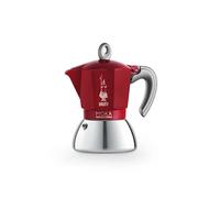 Cafetière italienne Moka induction 4 tasses rouge - - Rouge - Aluminium