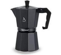 Cafetière italienne Moka TCA-012 en Aluminium 12 Tasses - Noir