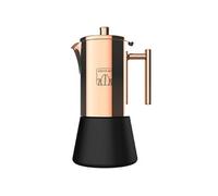 Cecotec Cafetière italienne Moking 400 – Acier inoxydable 200 ml, design élégant, lave-vaisselle