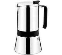 MONIX Aroma | Cafetière de 10 Tasses, Fabriquée en Acier Inoxydable, Compatible Toutes Sources de Chaleur Induction Incluse