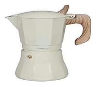 Cafetière Italienne Oroley Petra 6 Tasses Aluminium Crème G