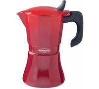 Cafetière Italienne Oroley Petra 6 Tasses Aluminium Rouge Rouge G