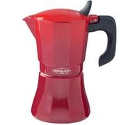 Cafetière Italienne Oroley Petra 9 Tasses Rouge Aluminium Rouge G