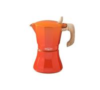 Cafetière Italienne Petra 9 Tasses Orange Aluminium