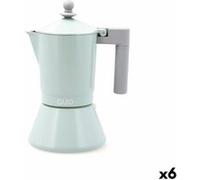 Cafetière Italienne Quid Ozon Métal 6 Tasses 6 Unités