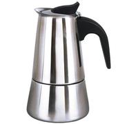 Cafetière italienne - ROYAL SWISS - 4 tasses - Inox 18/10 - Compatible tous feux - Pour adultes