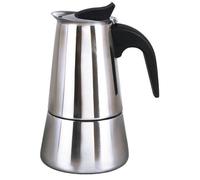 Cafetière italienne - ROYAL SWISS - 6 tasses - Inox 18/10 - Compatible tous feux - Gris
